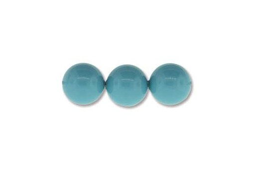 Perle 5810 Shiny Crystal - Turquoise 10mm - 4pz
