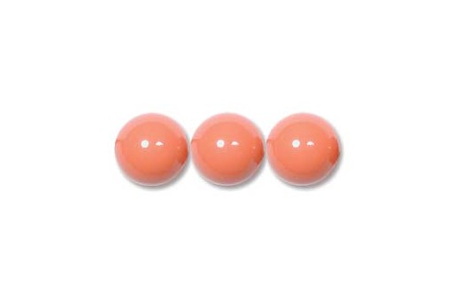 Shiny Crystal Pearls 5810 Coral 10mm - 4pcs