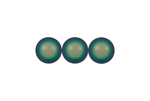 Perle 5810 Shiny Crystal - Scarabaeus Green 10mm - 4pz