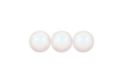 Shiny Crystal Pearls 5810 Pearlescent White 10mm - 4pcs