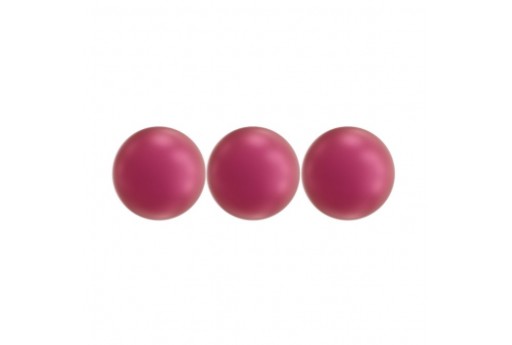 Shiny Crystal Pearls 5810 Mulberry Pink 10mm - 4pcs