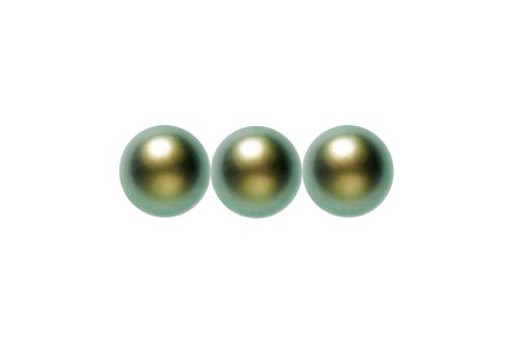 Shiny Crystal Pearls 5810 Iridescent Green 12mm - 2pcs