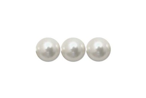 Perle 5811 Shiny Crystal - White 14mm - 2pz