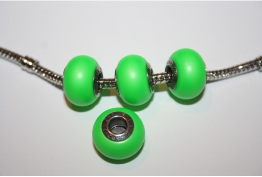 Perle BeCharmed 5890 - Neon Green 14mm - 1pz