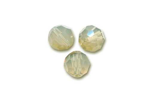 Faceted Round 5000 Sand Opal 6mm - 5pcs