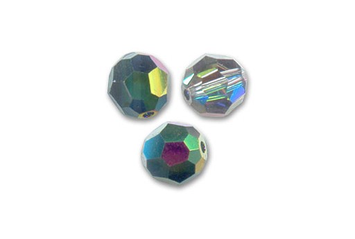 Faceted Round 5000 Vitrail Medium 8mm - 2pcs