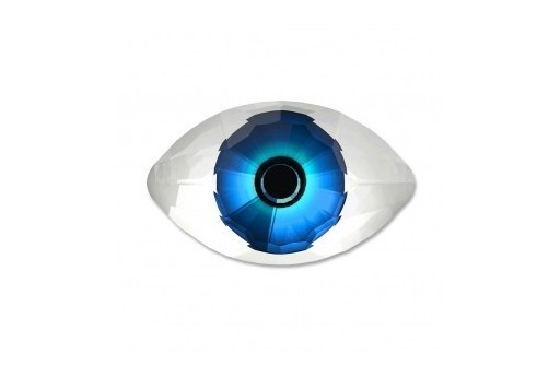 Cabochon Eye 4775 Crystal Blue 18x10,5mm - 1pc