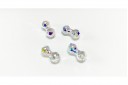 Modular Bead 5150 - Crystal AB 11x6mm - 2pcs