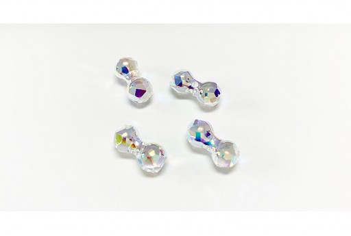 Modular Bead 5150 - Crystal AB 11x6mm - 2pcs