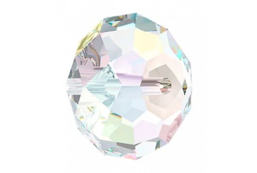 Faceted Briolette 5040 - Crystal AB 12mm - 1pc