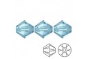 Bicone 5328 - Aquamarine 6mm - 6pcs