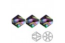 Bicone 5328 - Crystal Rainbow Dark 2X 6mm - 6pcs