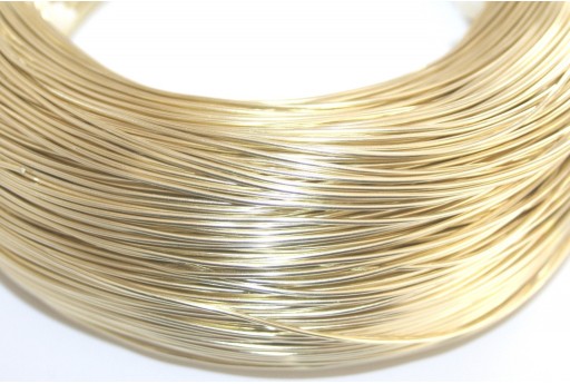 Aluminium Wire Light Yellow 0,8mm - 20m