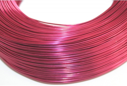 Filo di Alluminio Magenta Scuro 0,8mm - 20mt