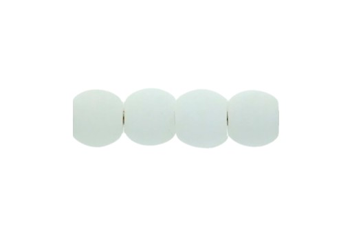 Czech Round Beads Bondeli White 3mm - 100pcs