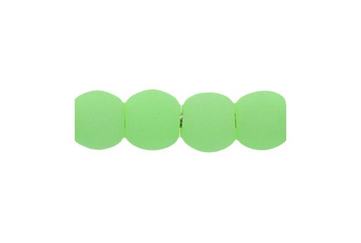 Czech Round Beads Bondeli Lime 3mm - 100pcs