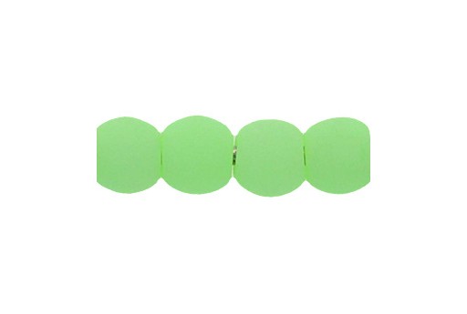 Czech Round Beads Bondeli Lime 4mm - 80pcs