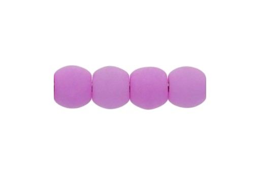 Czech Round Beads Bondeli Magenta 4mm - 80pcs