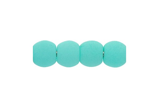 Czech Round Beads Bondeli Turquoise 4mm - 80pcs