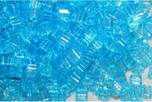 Miyuki Cube Beads Light Blue 4x4mm - 10gr