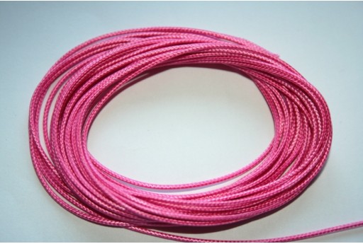 Filo Poliestere Cerato - Rosa Forte 2mm - 5mt