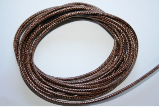 Light Brown Waxed Polyester Cord 1,5mm - 12m