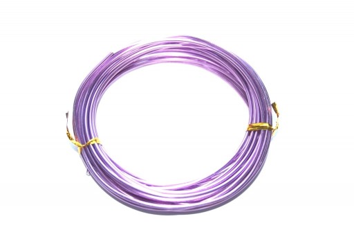 Filo Alluminio - Viola Chiaro 3mm - 5mt