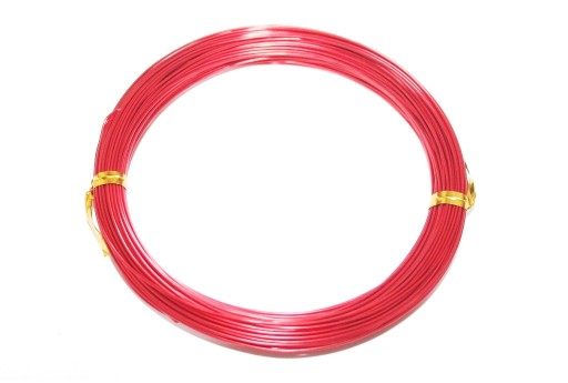 Filo Alluminio - Rosso 3mm - 5mt