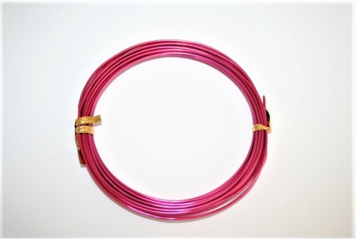 Filo Alluminio - Magenta 3mm - 5mt