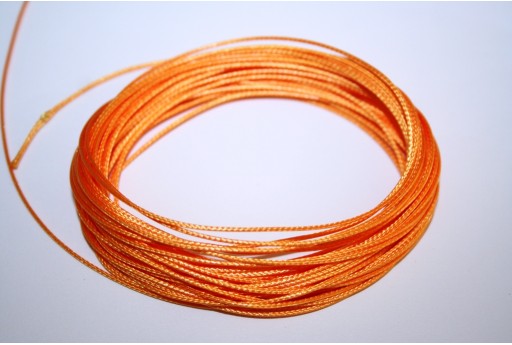 Sunny Yellow Waxed Polyester Cord 0,5mm - 12m