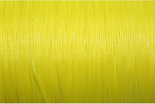 Filo Poliestere Cerato - Giallo Neon 0,5mm - 12mt