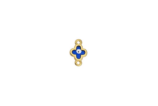 Link Croce - Oro Blue 11mm - 2pz