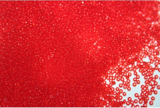 Rocailles Toho Seed Beads Transparent Lt Siam Ruby 15/0 - 10g