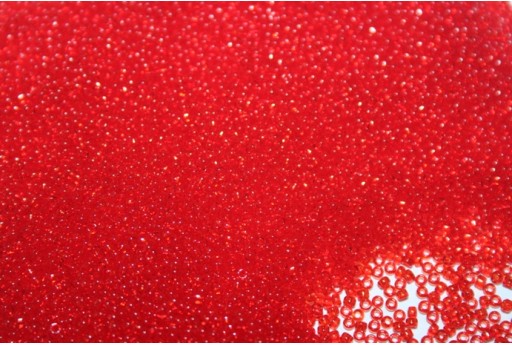 Rocailles Toho Seed Beads Transparent Siam Ruby 15/0 - 10g