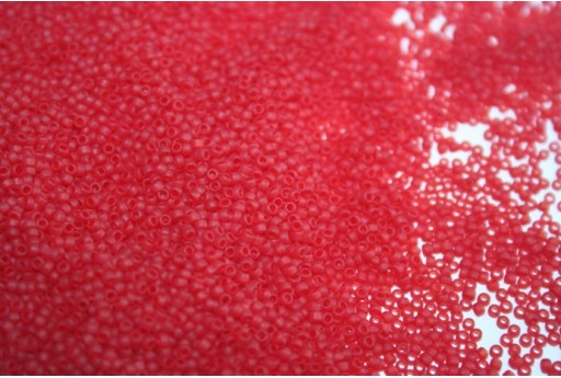 Perline Toho Transparent Frosted Ruby 15/0 - 10gr