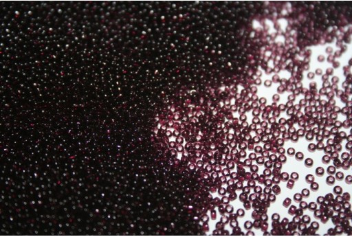 Rocailles Toho Seed Beads Transparent Amethyst 15/0 - 10g