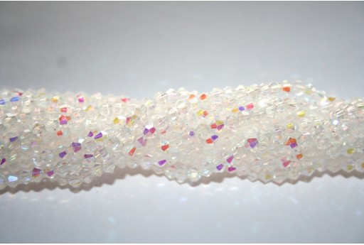 Chinese Crystal Beads Bicone Crystal AB 3mm - 100pcs