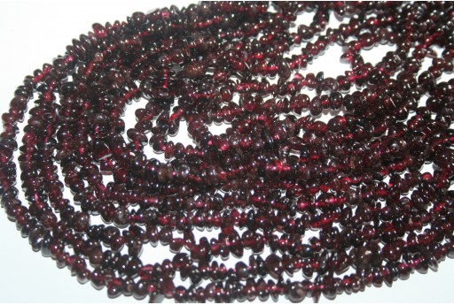 Garnet Chips Gemstones 4x6mm - 220pcs