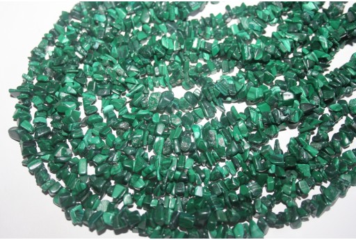 Malachite Chips Gemstones 5x8mm - 220pcs