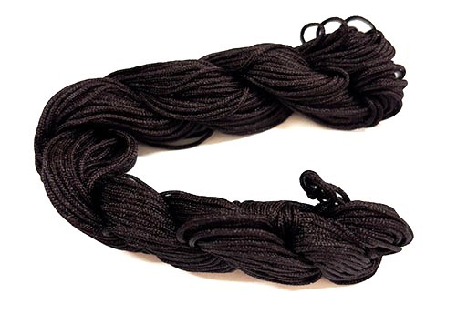 Matassina Filo Nylon Intrecciato Marrone 1mm - 26mt