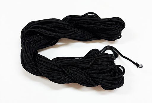 Matassina Filo Nylon Intrecciato Nero 1mm - 26mt