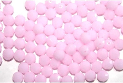Round Swarovski 5000 Rose Alabaster 8mm - 4pcs