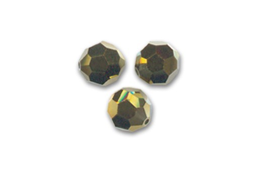 Perline Round 5000 Swarovski Dorado 2X 8mm - 4pz