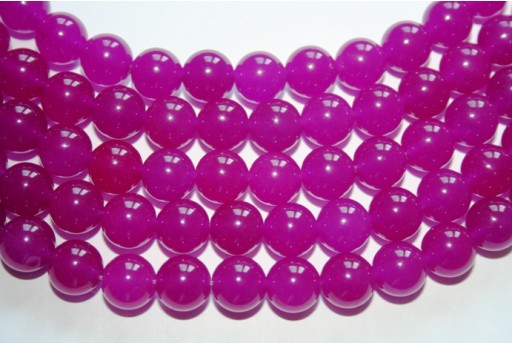 Pietre Dure Giada Viola Tondo 10mm - 38pz