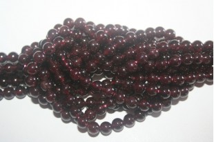 AAA+ Naturale Granato Gemma 21.6cm Sfaccettato Miste Cubo Perline 6-8mm - Foto 7