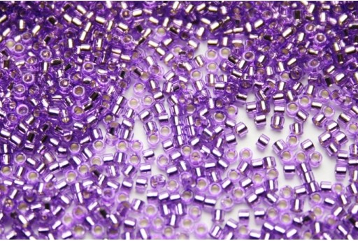 Miyuki Delica Beads Silver Lined Lavender 11/0 - 8gr