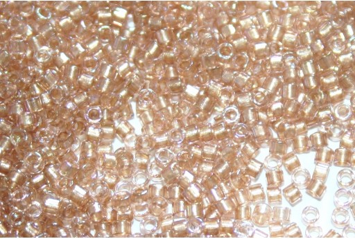 Perline Delica Miyuki Fancy Lined Blush 11/0 - 8gr Perline Delica Miyuki Fancy Lined Blush 11/0 - 8gr