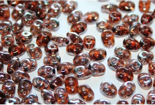 Superduo Beads Amethyst Celsian 2,5x5mm - 10gr