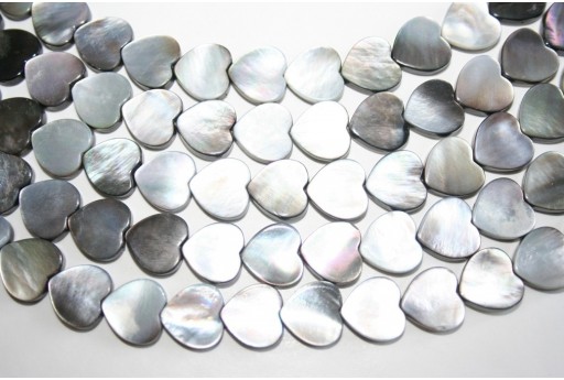 Pietre Shell Cuore 12x12mm - 3pz