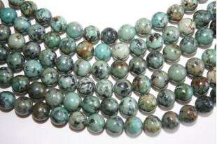 Filo 35 Charming Beads Turchese Amazzonite 10mm Tondo Perline D01020 